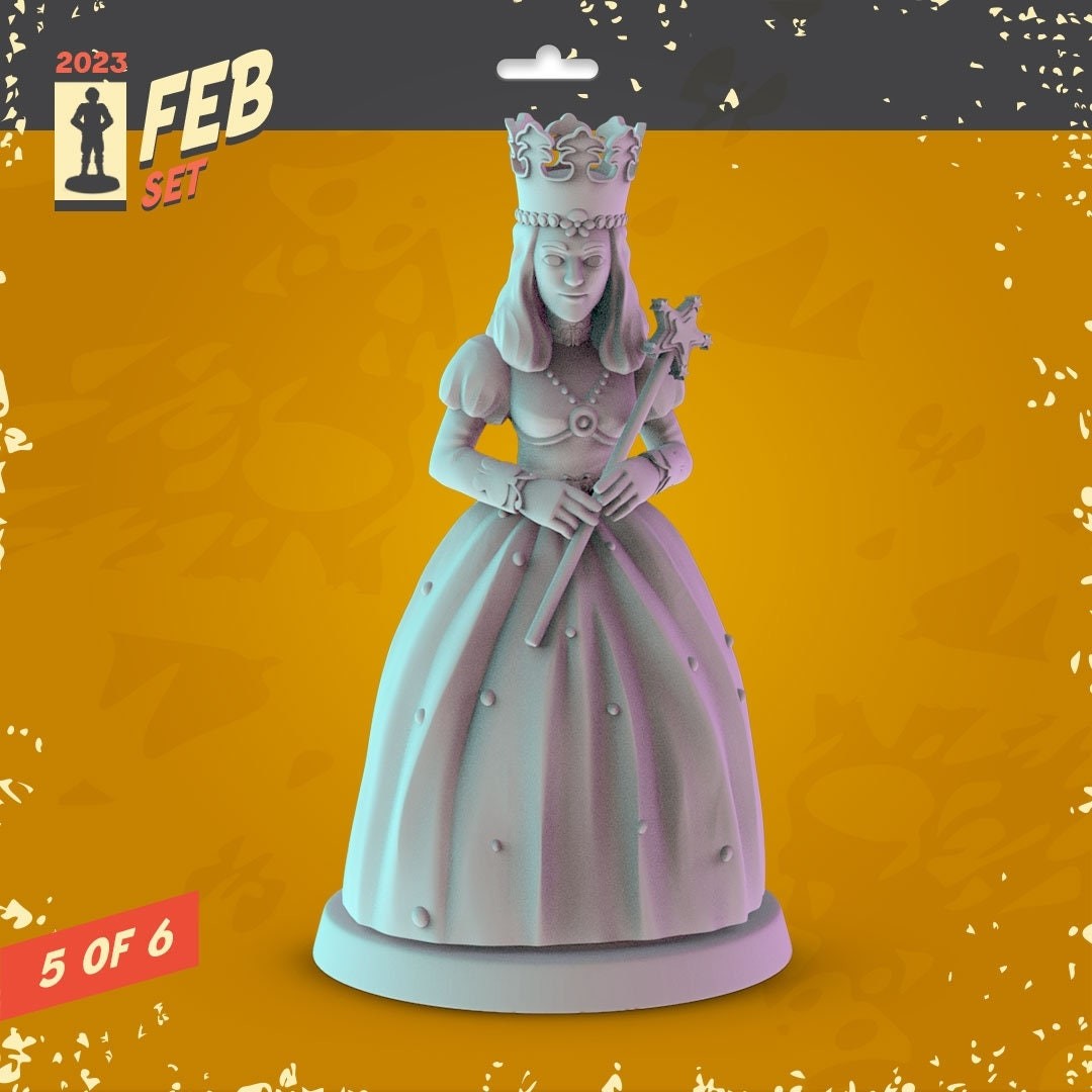 Wizard Of Oz 3d printed mini's Popmini 34mm nostalgia dnd gaming