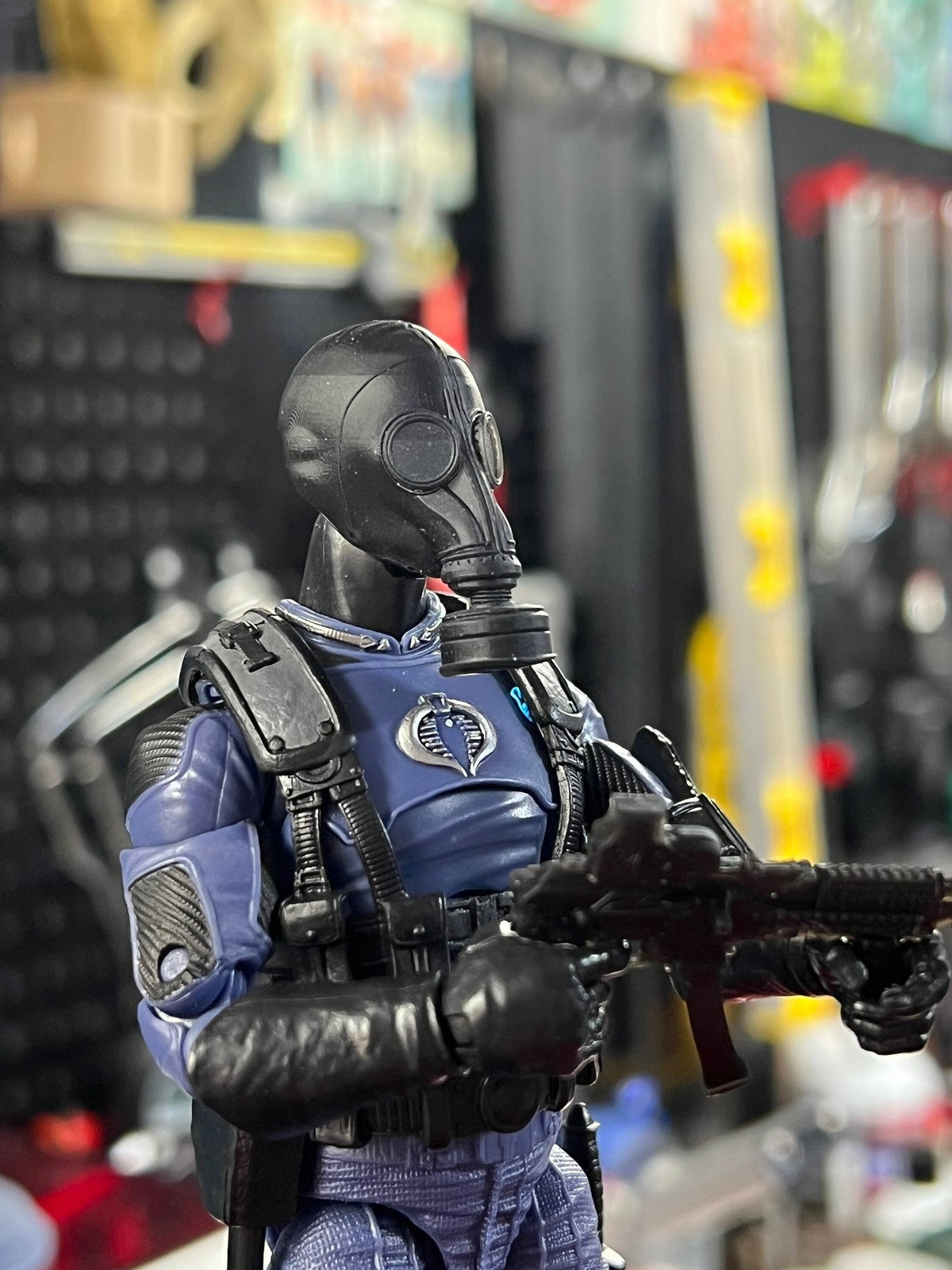 scale Gas mask GP-5 1:12 head sculpt GI Joe Classified, mezco, marvel legends,