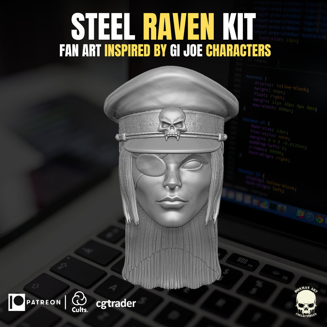 Steel Raven Set 1:12 Toy Accessory Free Shipping. GI Joe Classified, mezco, one