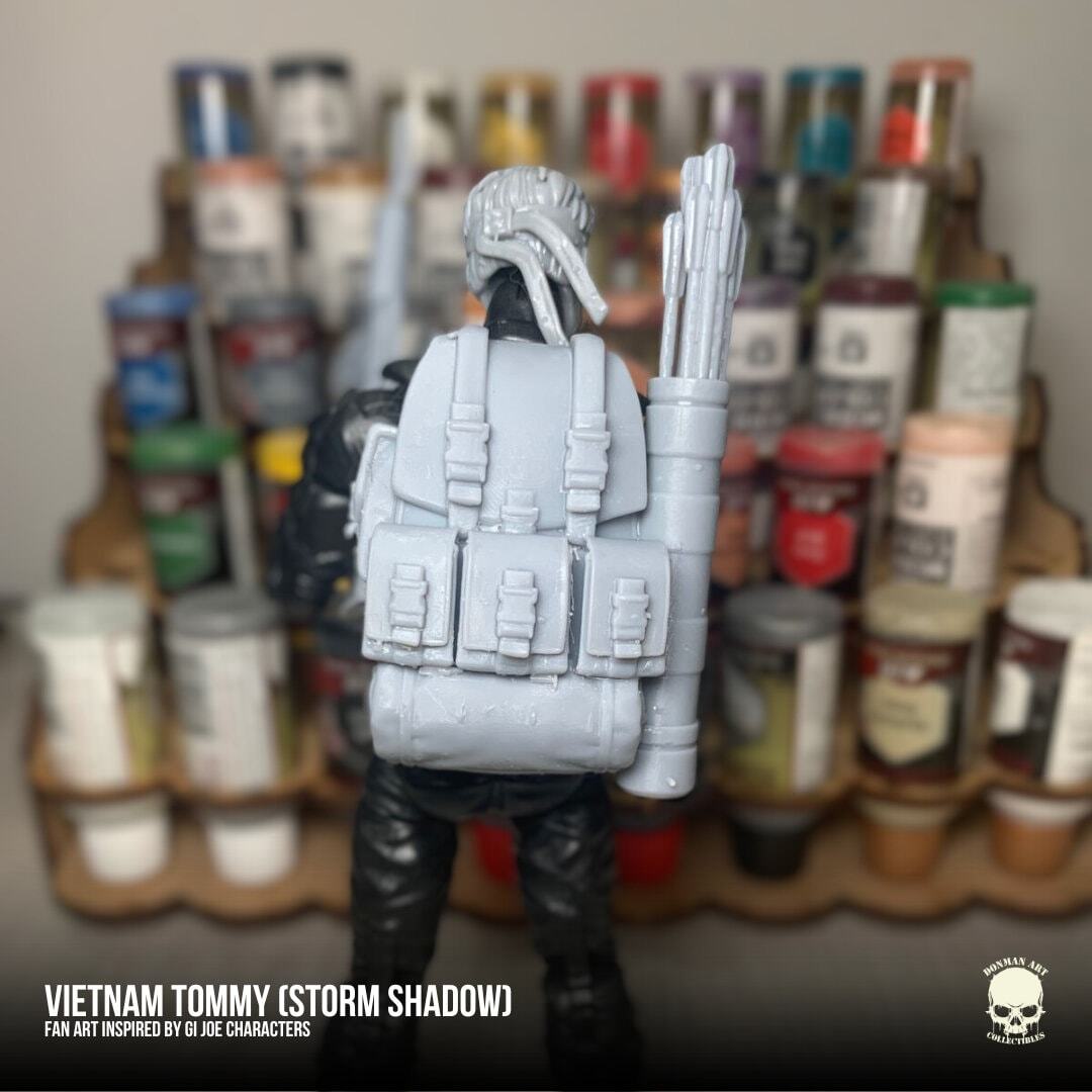 Snake Eyes Vietnam Tommy kit GI Joe classified 1:12 mezco marvel legend action