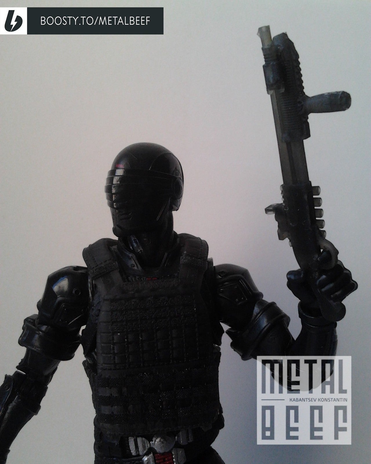 3d Printed Remington 870 sawed off shotgun 1:12 6" GI Joe Classified/Marve