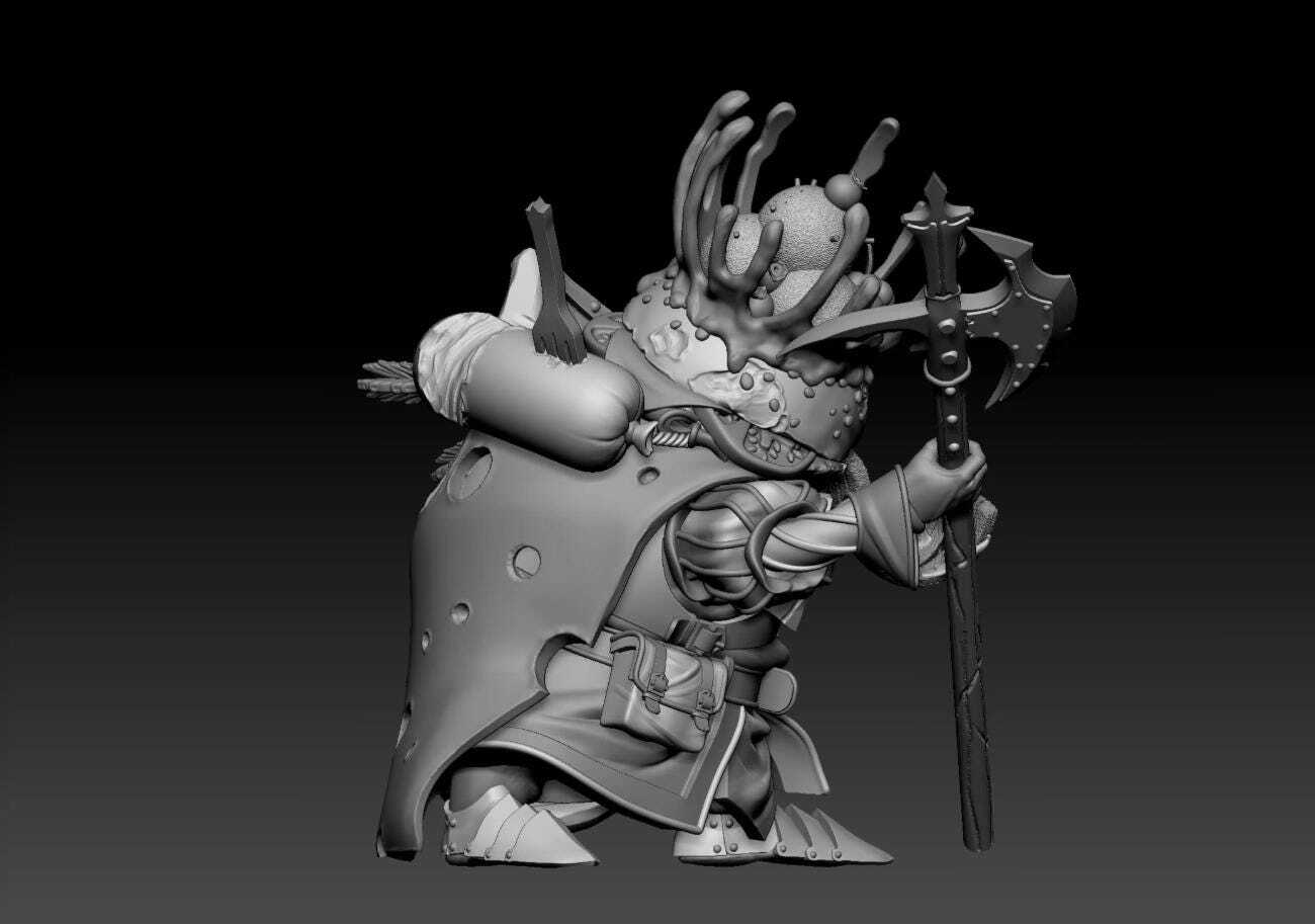 Sir Bad Mix -- Food Fight! tabletop gaming DnD 32mm | 75MM