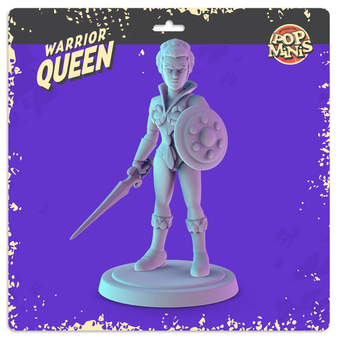 Masters of the Universe 36mm table top mini's He-Man, Orko MOTU