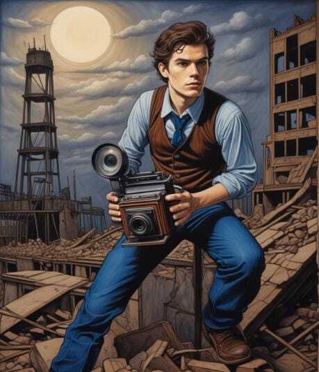 Walter park -- Arkham's Nightmare DnD 32mm lovecraft horror not Peter Parker