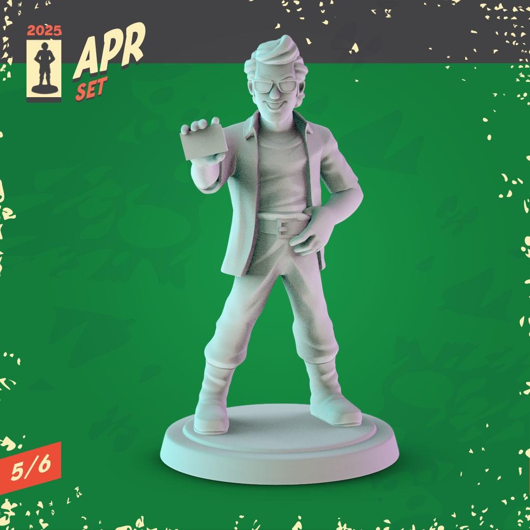 Jim Carrey 36mm Minis, The Mask | Sonic the HedgeHog | The Riddler | Ace Ventur