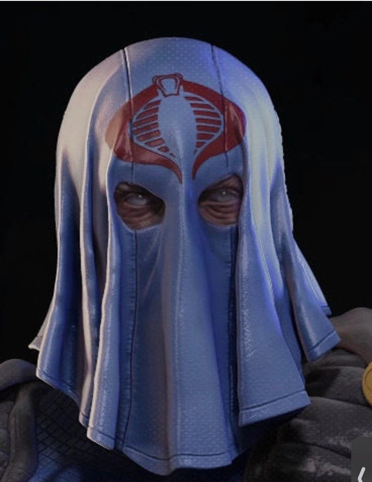 GI Joe Classified 1/12 scale Cobra Commander Hooded head unpainted