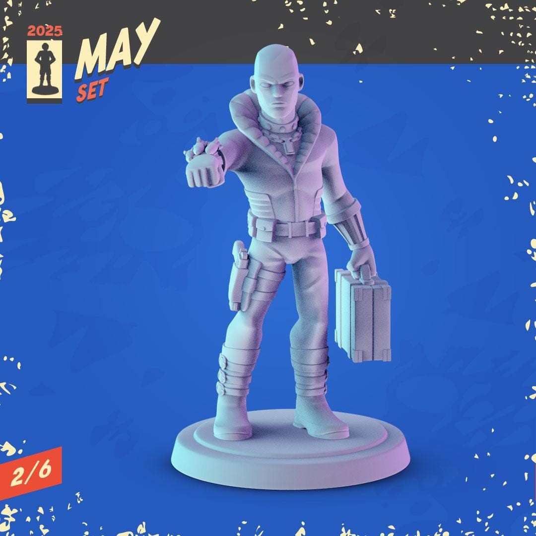 GI Joe 34mm Minis tabletop gaming, DnD Snake eyes | Destro | Scarlet | Cobra Co
