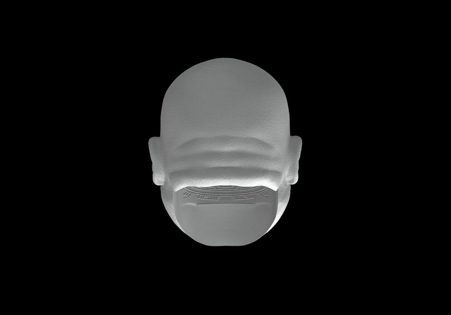 Wilson Fisk Kingpin head sculpt marvel legends, GI Joe Classified, mezco, black