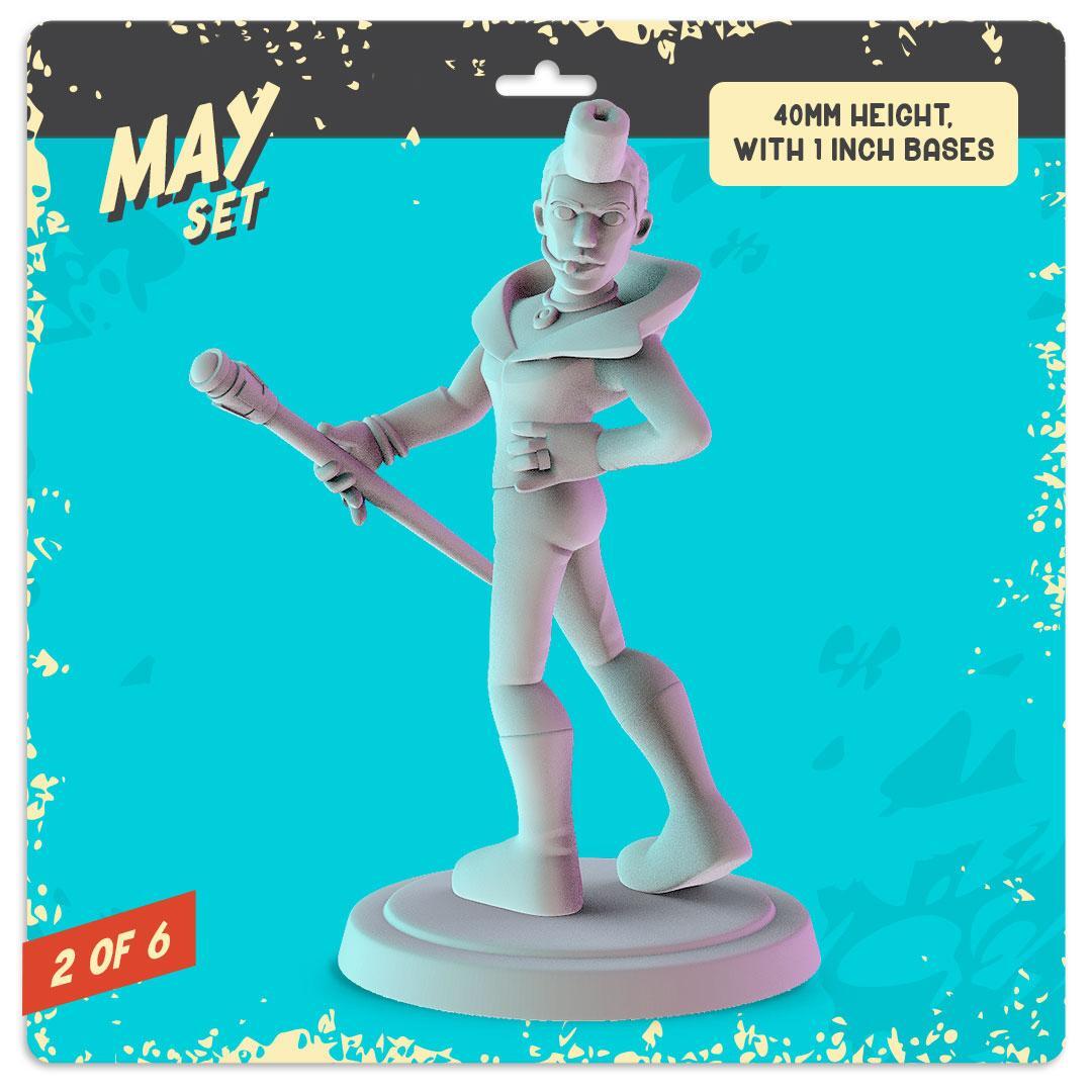 The Fifth 5th Element DND Minis 36mm Minis |Korben Dallas| Leeloo| Multi pass |
