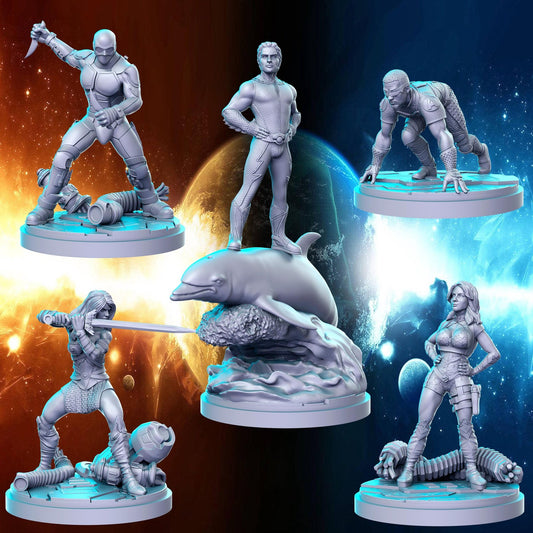 The Boys Superhero set 2 | RN Estudio 40mm Tabletop mini Homelander | Billy But