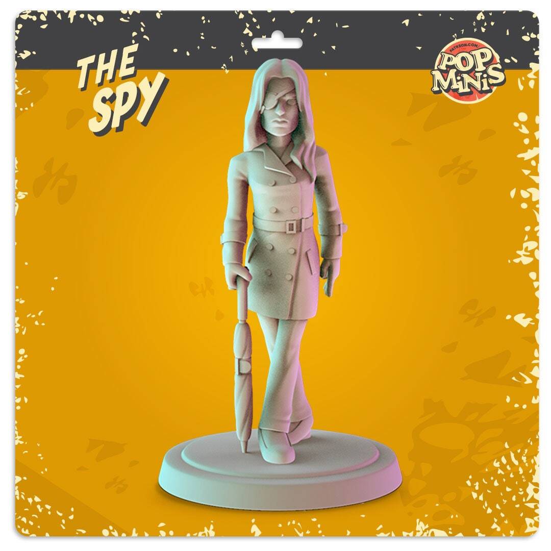 Kill Bill 34mm table top mini's pop culture, Quentin Tarantino, the bride, bill