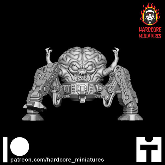 Doom arachnoBrain Walking 32mm dnd miniature doom video game Arachnotron