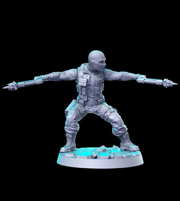 gi joe beachhead - 3mm Scale DnD Miniature | Dungeons and Dragons | RN Estudio
