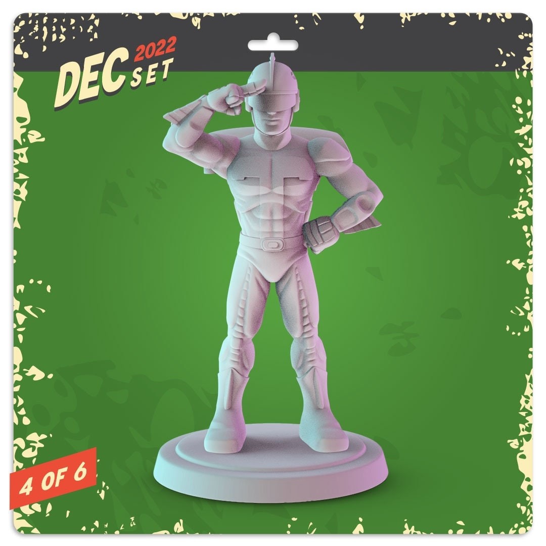 Christmas, holiday Miniatures - complete set 6 x 36mm Dioramas, tabletop RPGs.