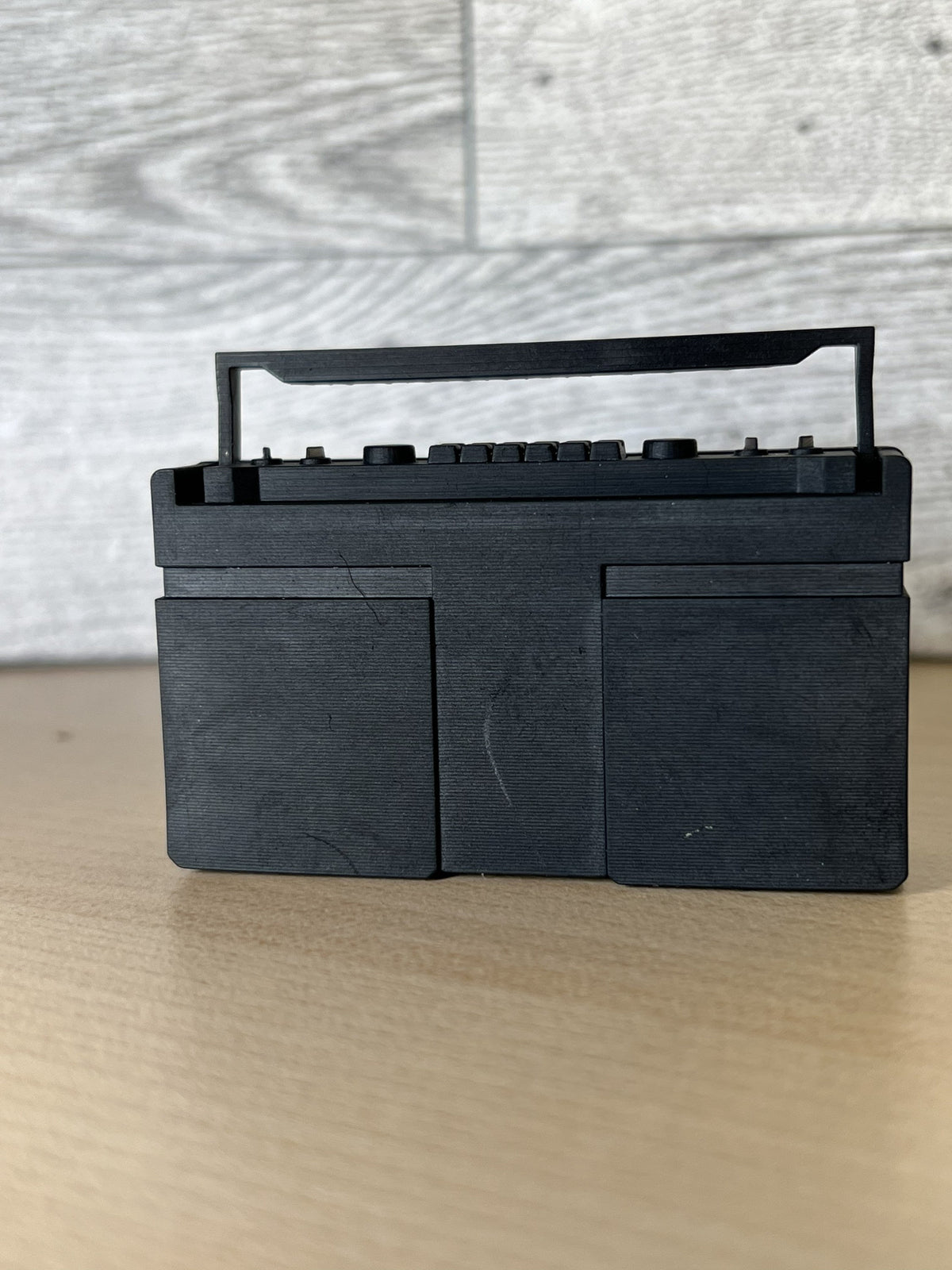1/12 mini retro boombox suitcase for Action figures, GI Joe, marvel legends, bl