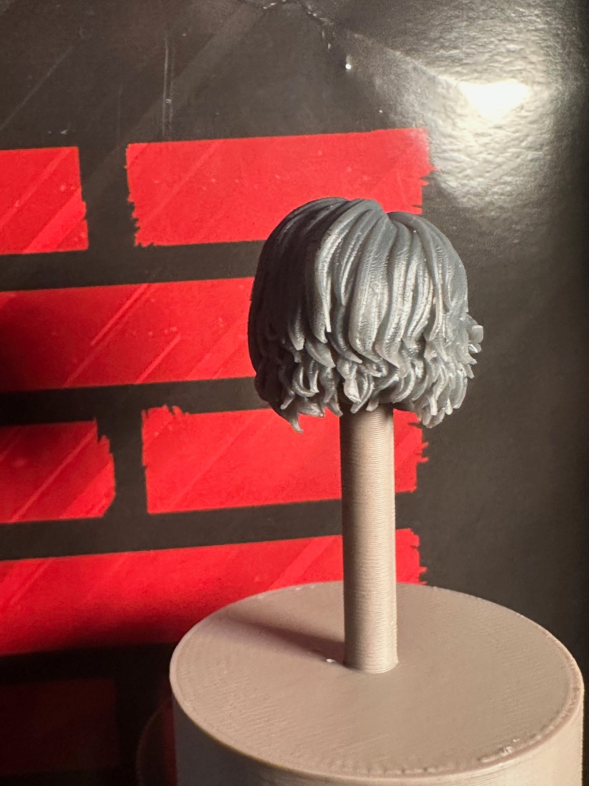 Torch kit dreadnok head GI Joe Classified 1/12 scale head unpainted 1:12 mezco,