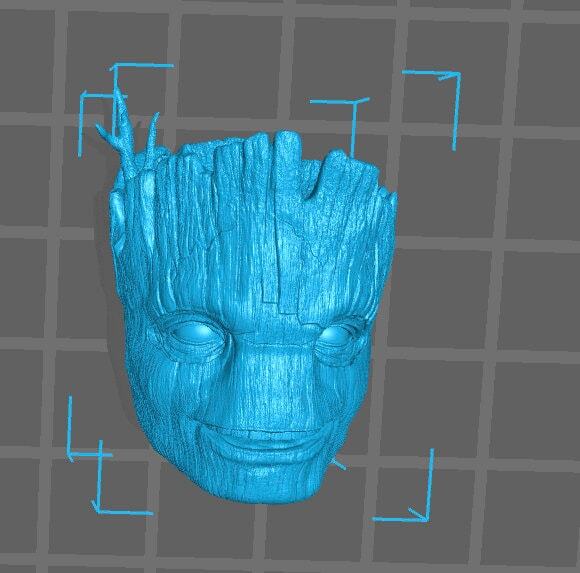 Groot head 1/12 head Marvel Legends GI Joe classified 1:12 mezco action figure