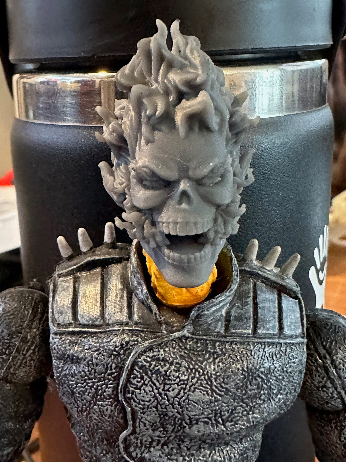 Ghost Rider Head (1:12 Scale) Star Wars black series, mezco, GI Joe Classified,