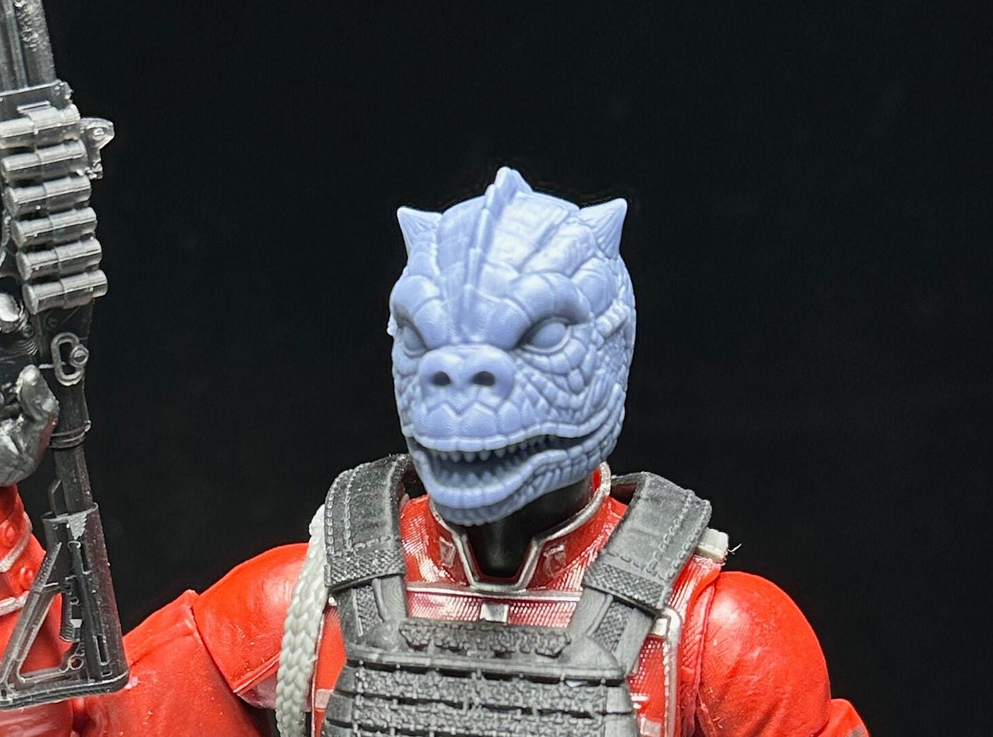 Bossk 1:12 custom head sculpt black series GI Joe Classified mezco 1/12