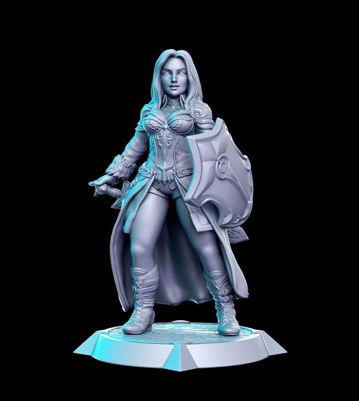 Western RPG Vol 1 Full Set DnD Miniature, Tabletop RPG DnD Mini, D&D Figurines,