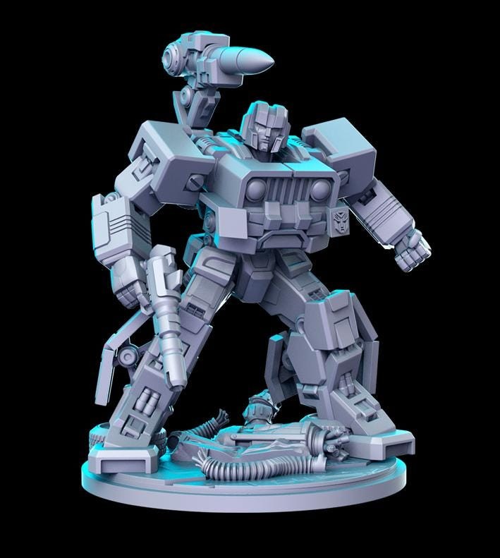 Disguised Robots DnD Miniature: RN Estudio Tabletop RPG Mini