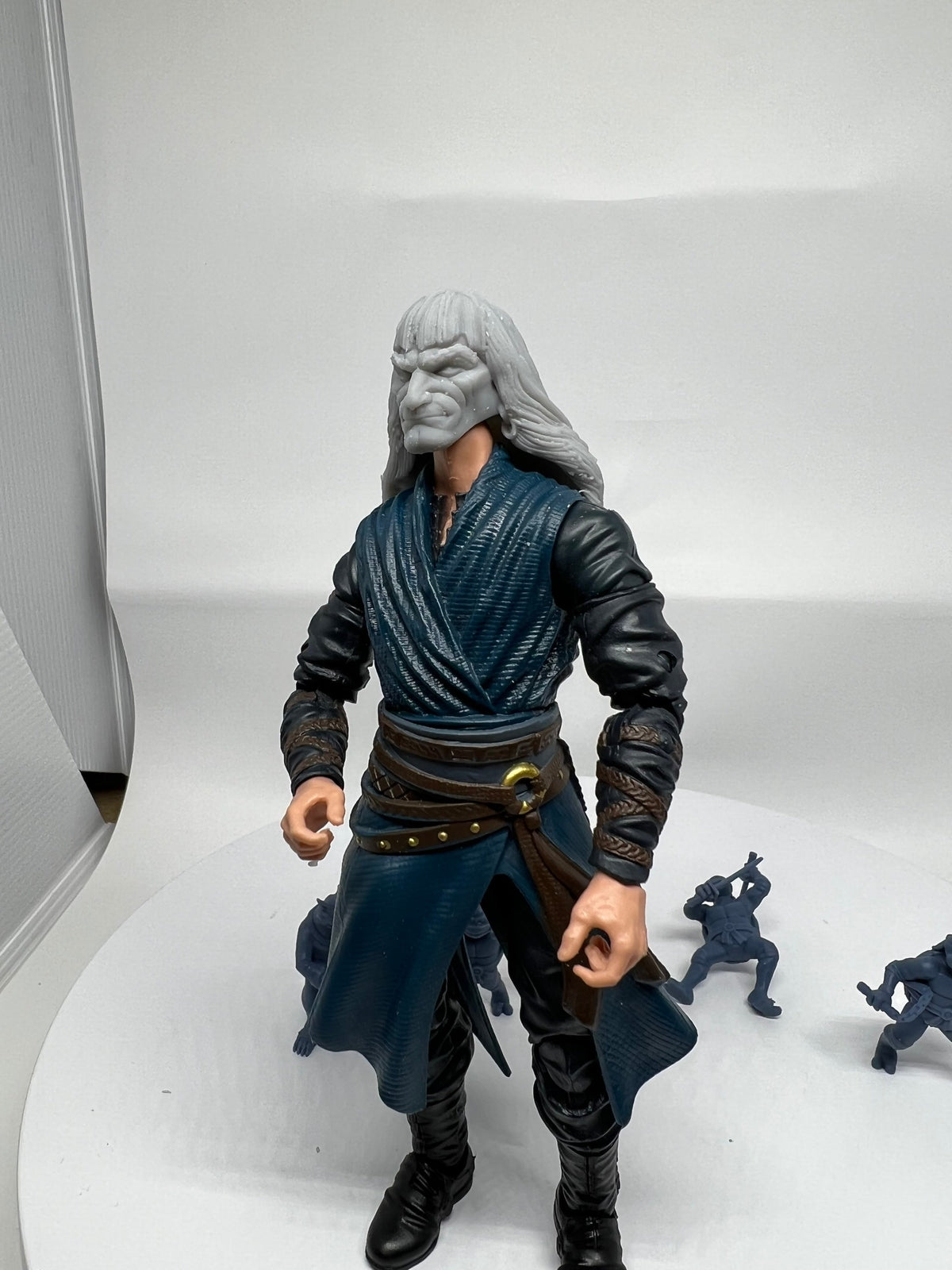 Conan 1:12 head for 6” figure comic style frazetta style