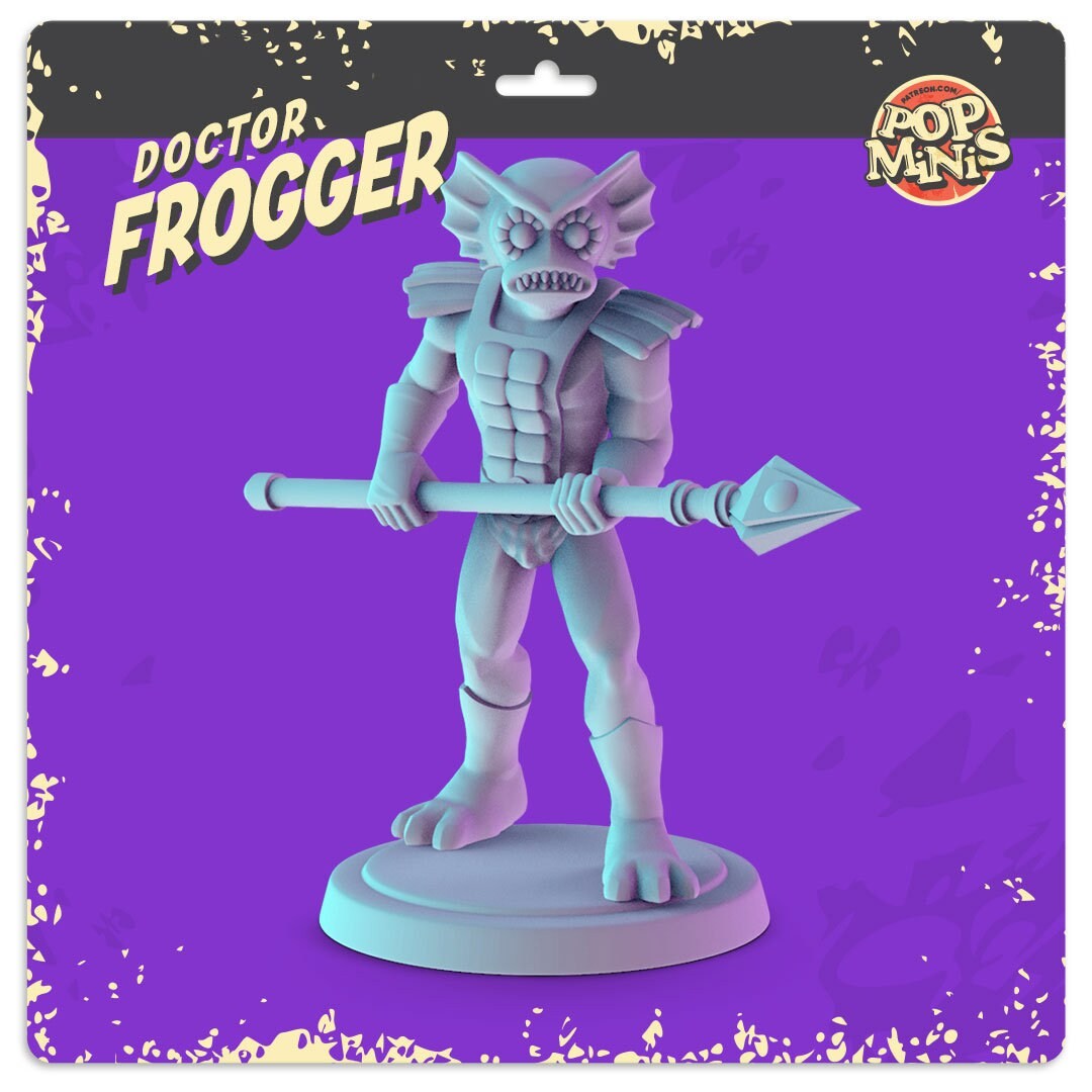 Villains of the Universev34mm table top mini's He-Man, Skeletor MOTU DnD