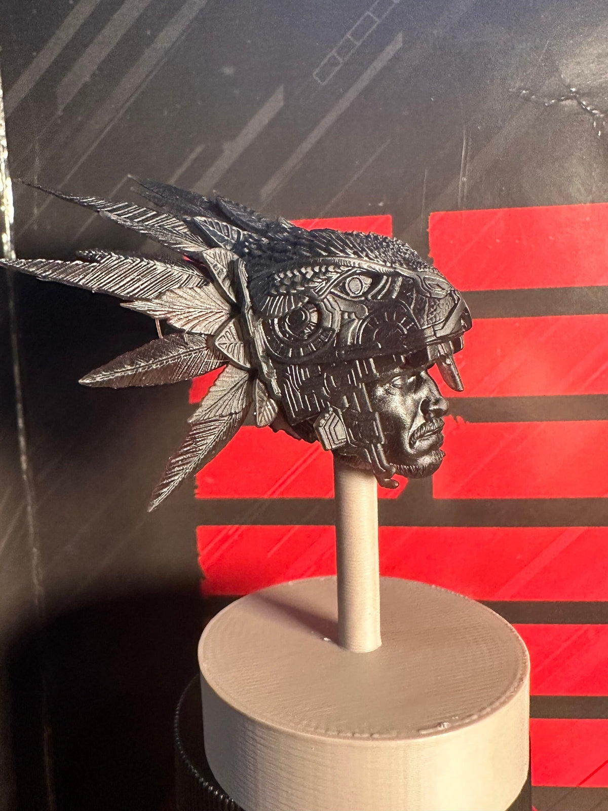 Namor with headdress , black panther wakanda forever head sculpt 1:12 classifie