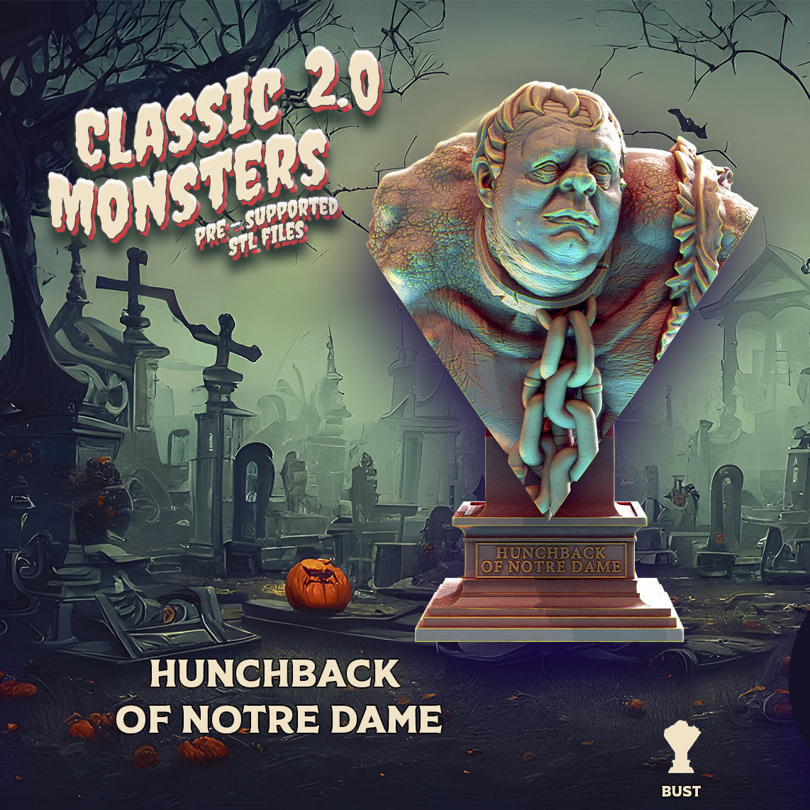 Hunchback of Notre Dame | Miniature | Heroes & Beasts | Classic Movie Monsters