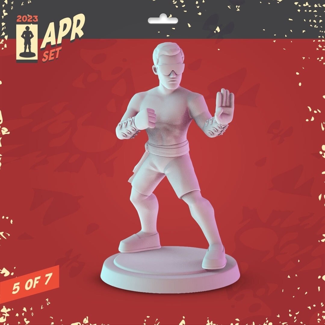 Mortal Kombat Miniatures Set: 36mm Resin Dioramas - Pop Minis