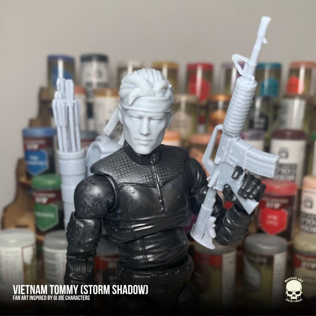Snake Eyes Vietnam Tommy kit GI Joe classified 1:12 mezco marvel legend action