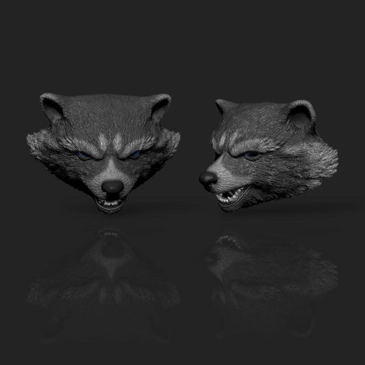 Rocket Racoon head 1/12 head Marvel Legends GI Joe classified 1:12 mezco action