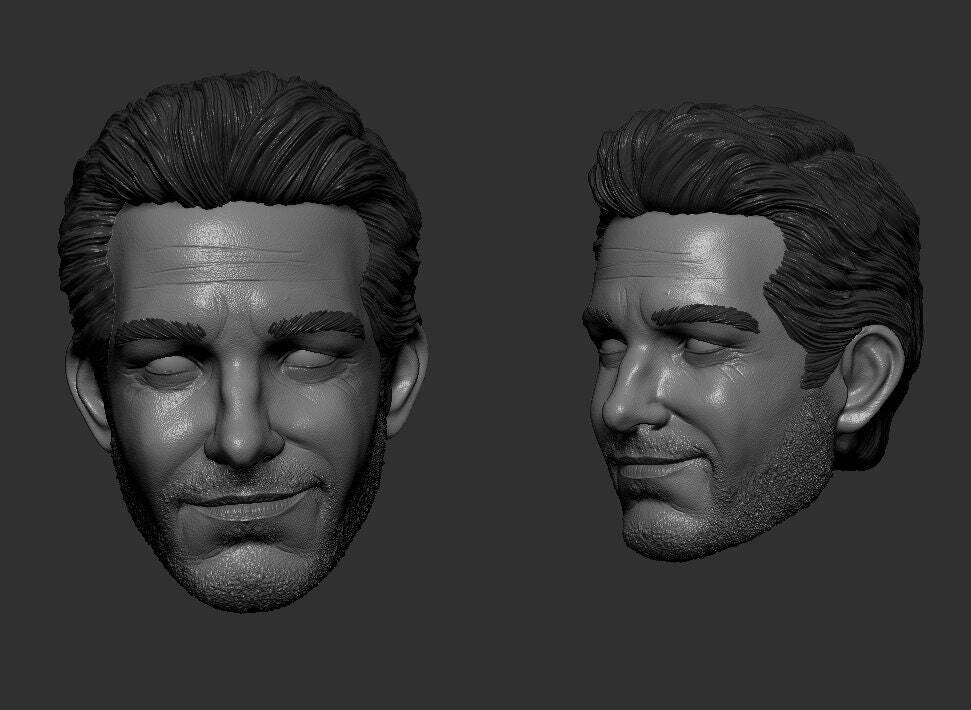 Scott Lang Ant-Man Quantumania Paul Rudd head sculpt Marvel Legends GI Joe Clas