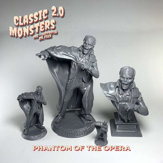 Phantom of the Opera | Miniature | Heroes & Beasts | Classic Movie Monsters | D