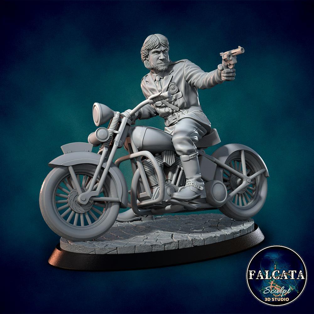 Tex Norris -- Arkham's Nightmare DnD 32mm lovecraft horror not Chuck Norris