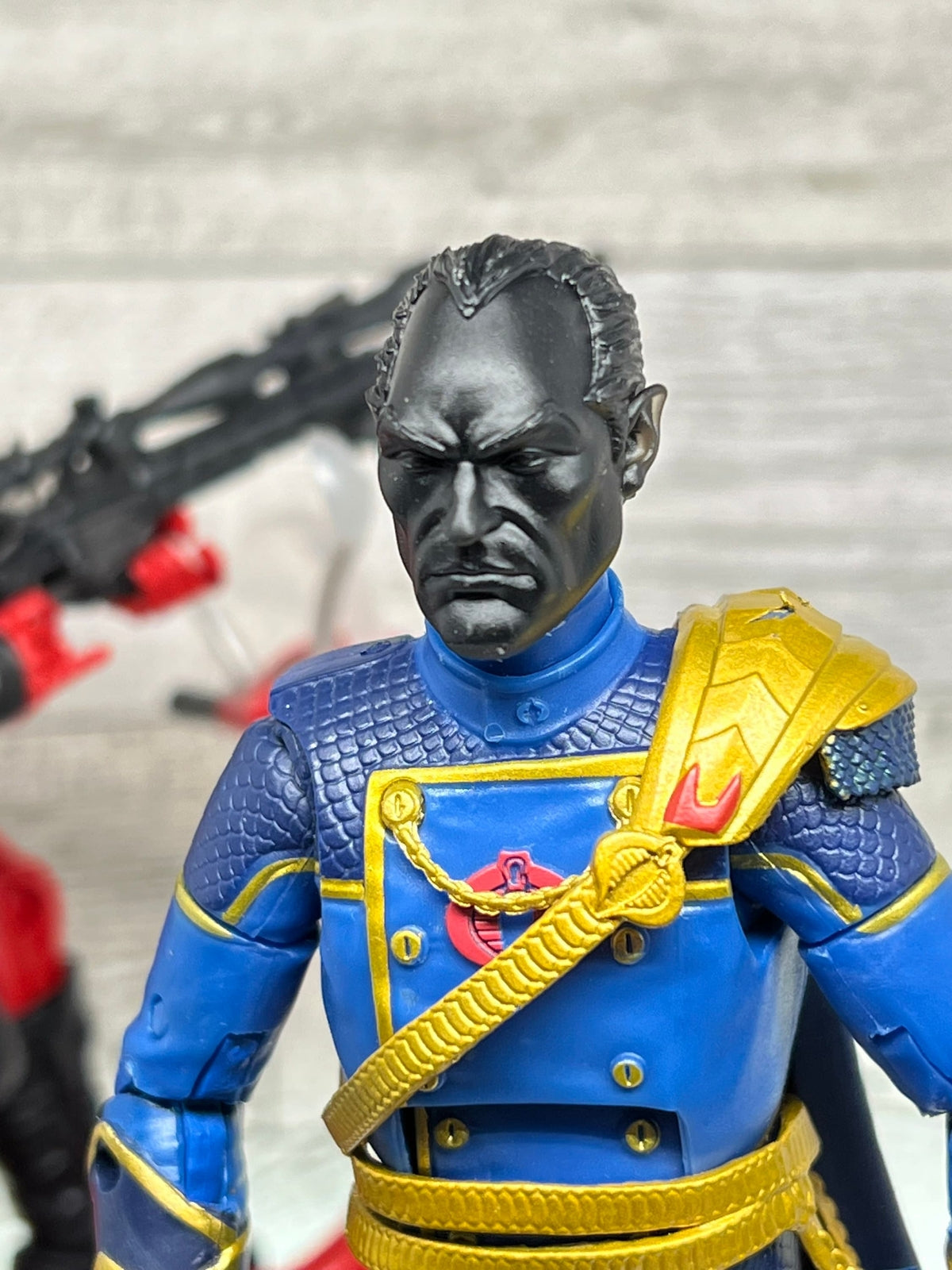 GI Joe troop builder head custom head sculpt 1/12 classified, black series, mez