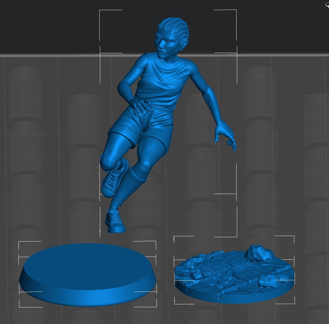 ZENDAHA YOUHT -- Arkham's Nightmare DnD 32mm lovecraft horror Zendaya