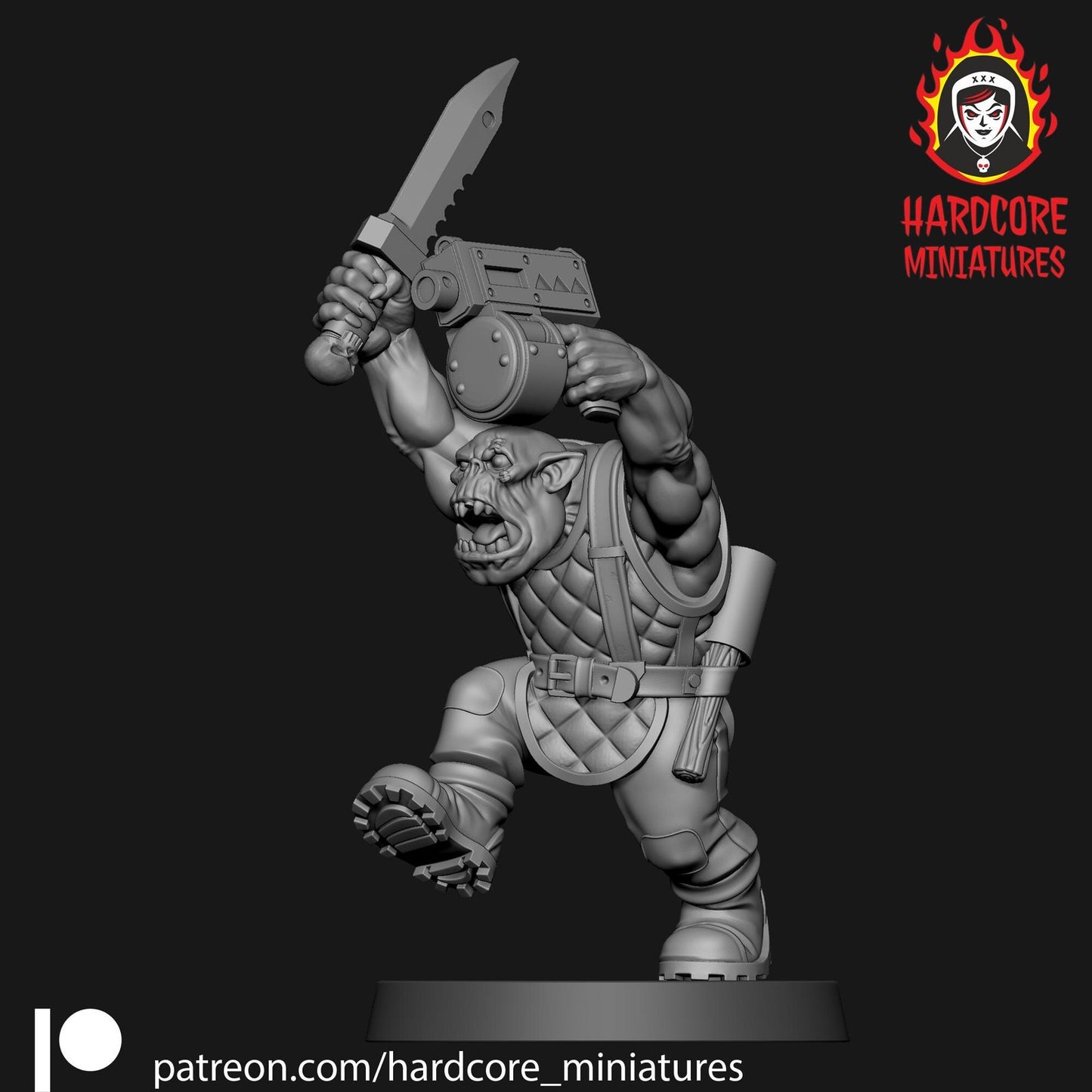 Crazy ORC : 32mm table top mini army builder