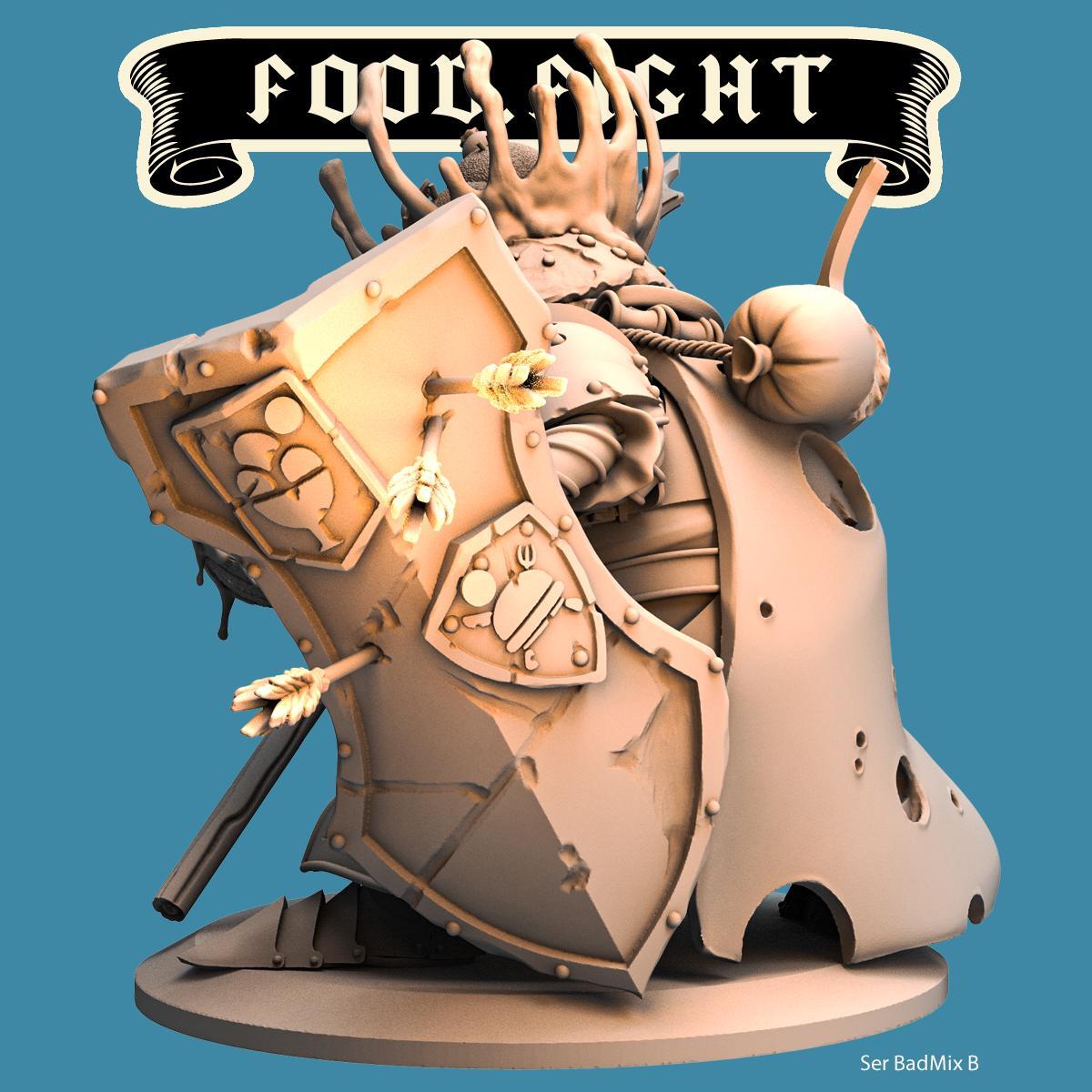 Sir Bad Mix -- Food Fight! tabletop gaming DnD 32mm | 75MM
