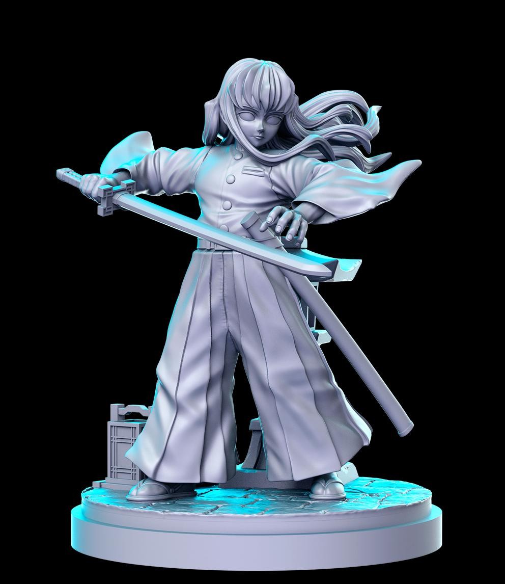 Anime Series Vol 14 Full Set DnD Miniature, Tabletop RPG DnD Mini, D&D Figurine