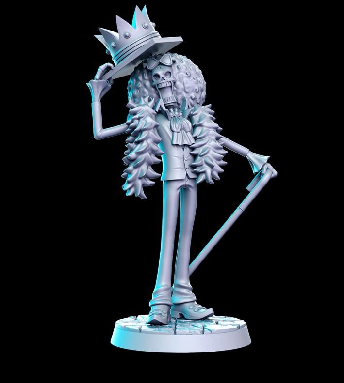 Anime DnD Miniature Set: Fantasy Tabletop RPG Figures, RN Estudio