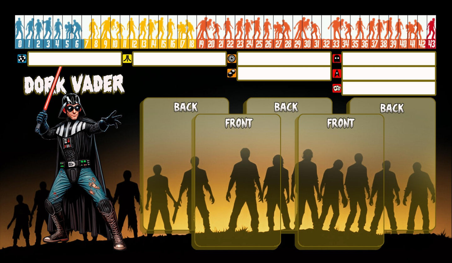 Dork Vader ZOMBIE-CON : The Walking Nerds 32mm gaming miniature