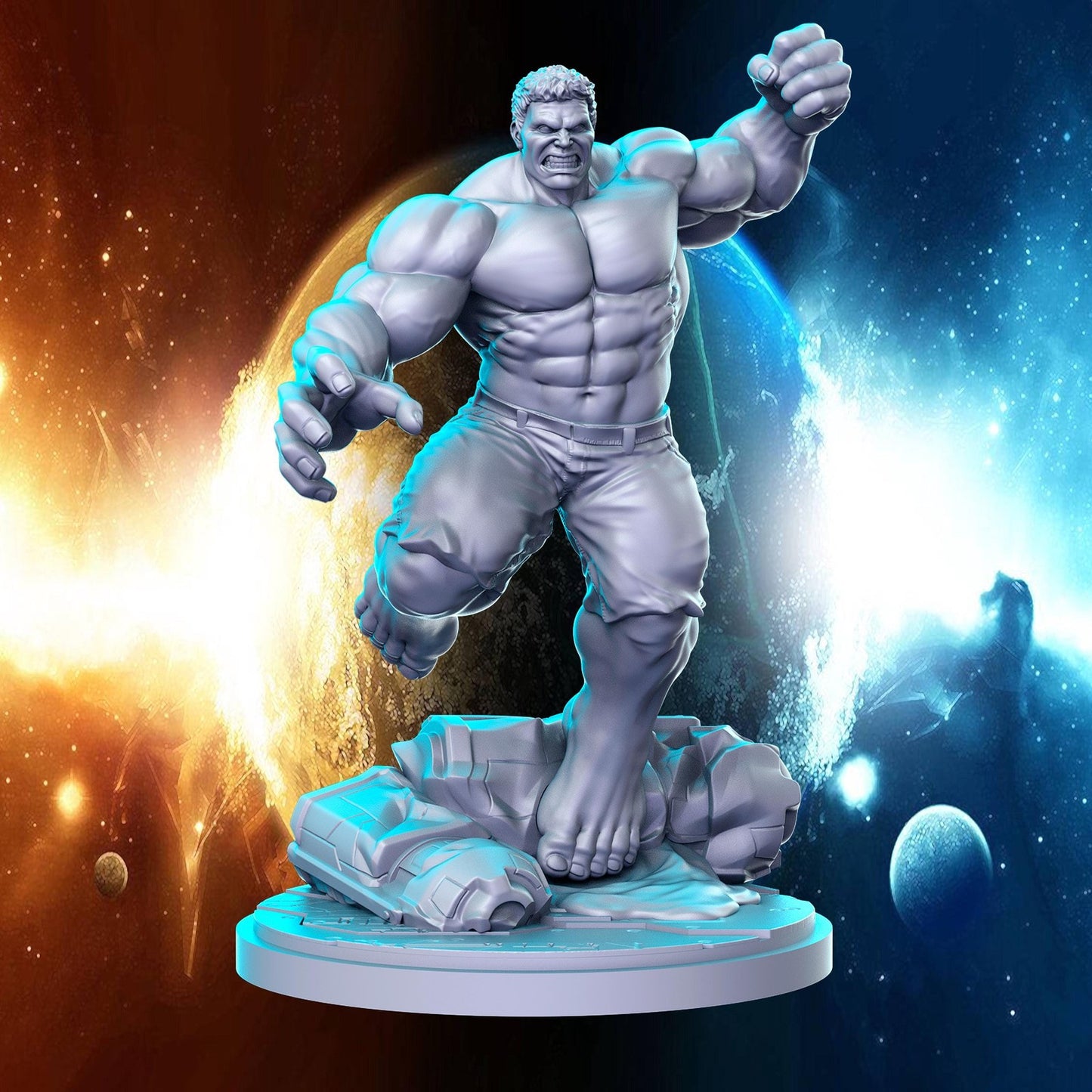 Marvel Superhero | RN Estudio Marvel Crisis Protocol 40mm mini Colossus | Hulk