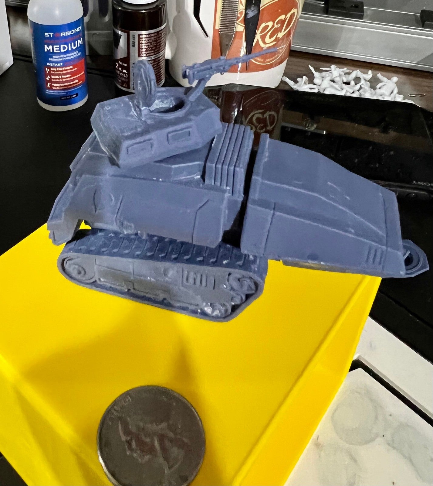 H.I.S.S. Venom Sentry Tank 28mm G.I. Joe table top 3D printed vehicle Cobra