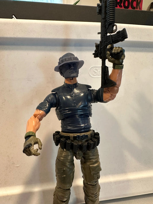 40mm Grenade belt GI Joe Classified 1/12 scale head unpainted modern ninja mezc