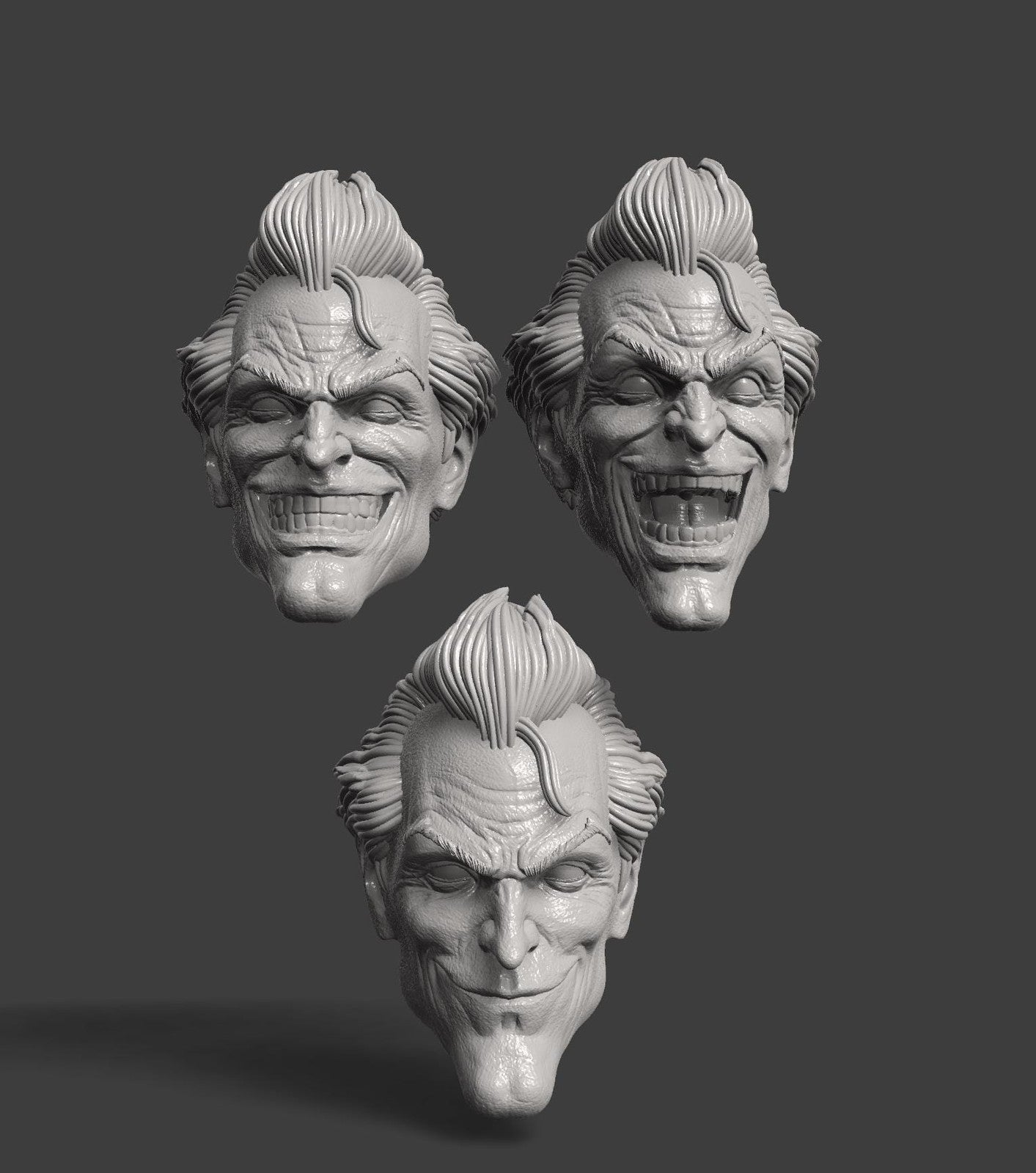 Joker head sculpt 1/10 7 inch dc multiverse figures joaquin phoenix
