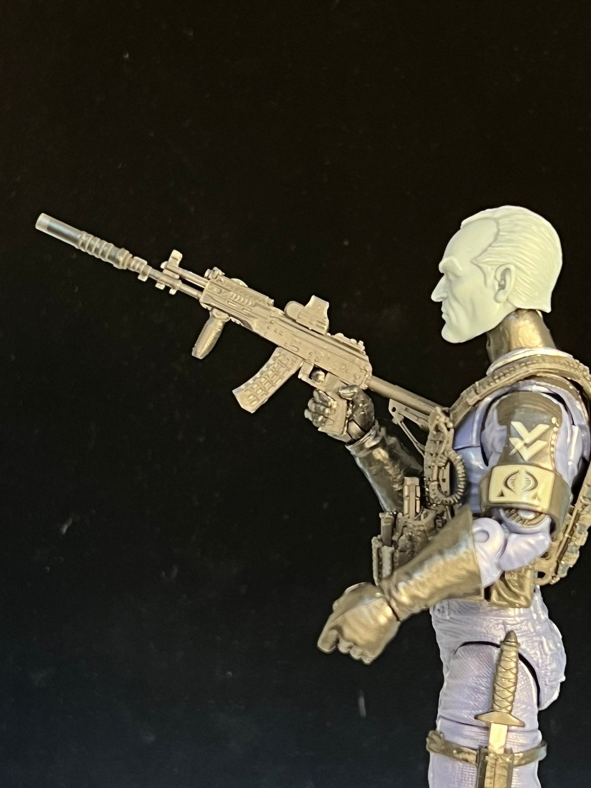 3d Printed AK-12 set Eotech bayonet 1:12 6" GI Joe Classified/Marvel Legen