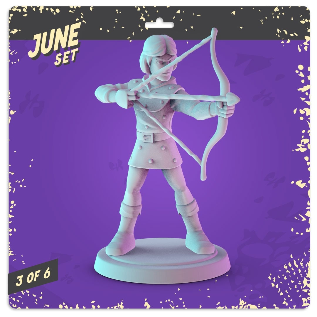 D&D Cartoon Miniatures: 7 x 36mm Diorama Set by Pop Minis