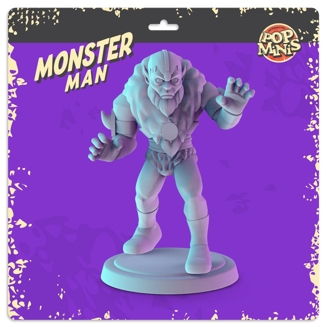 Villains of the Universev34mm table top mini's He-Man, Skeletor MOTU DnD