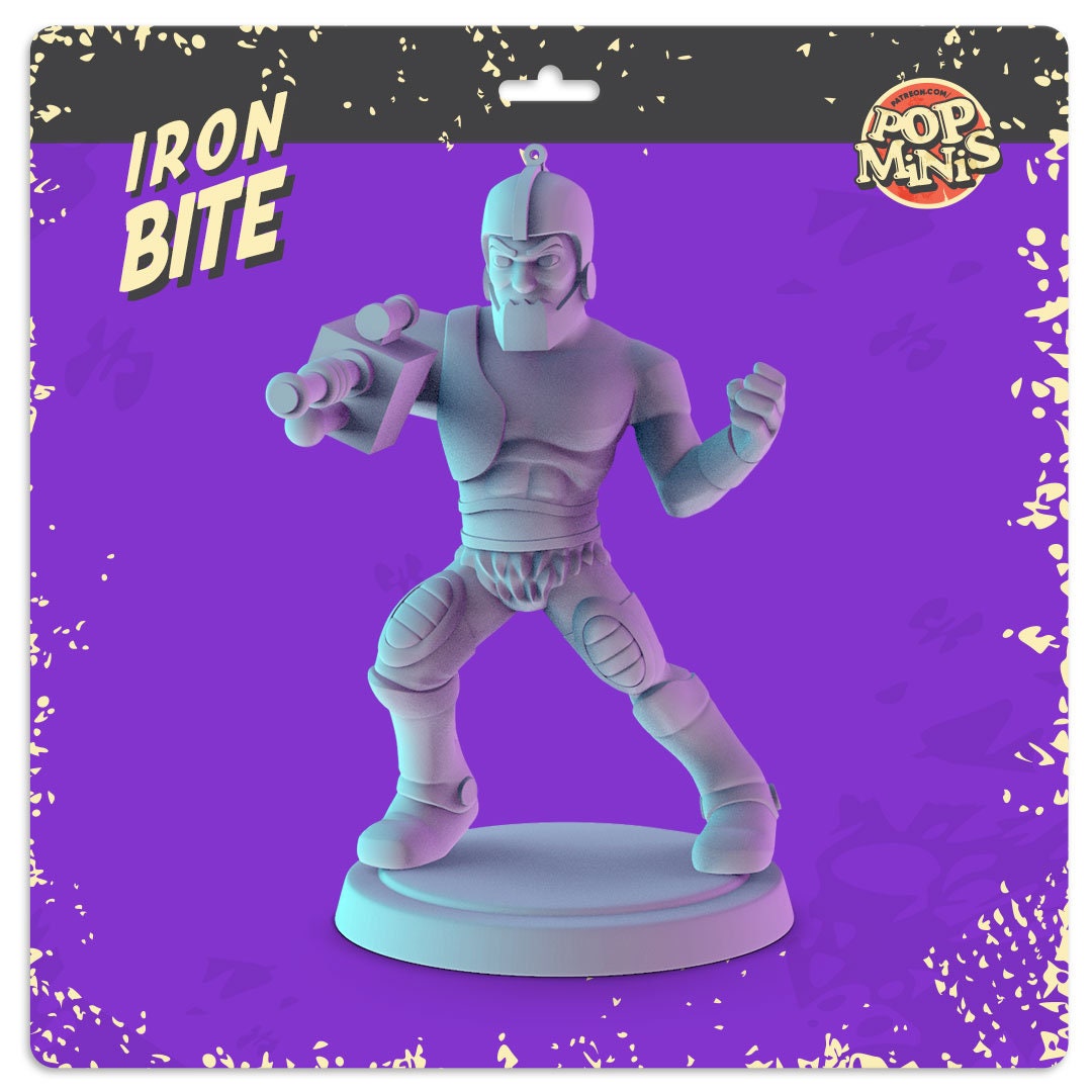 Villains of the Universev34mm table top mini's He-Man, Skeletor MOTU DnD